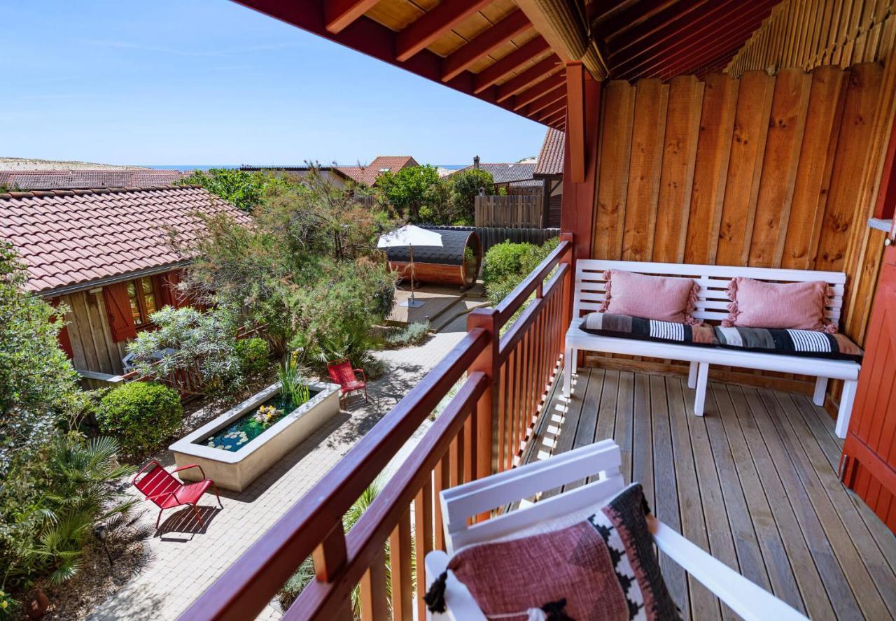 Hotel De La Plage Contis-les-Bains Eksteriør billede