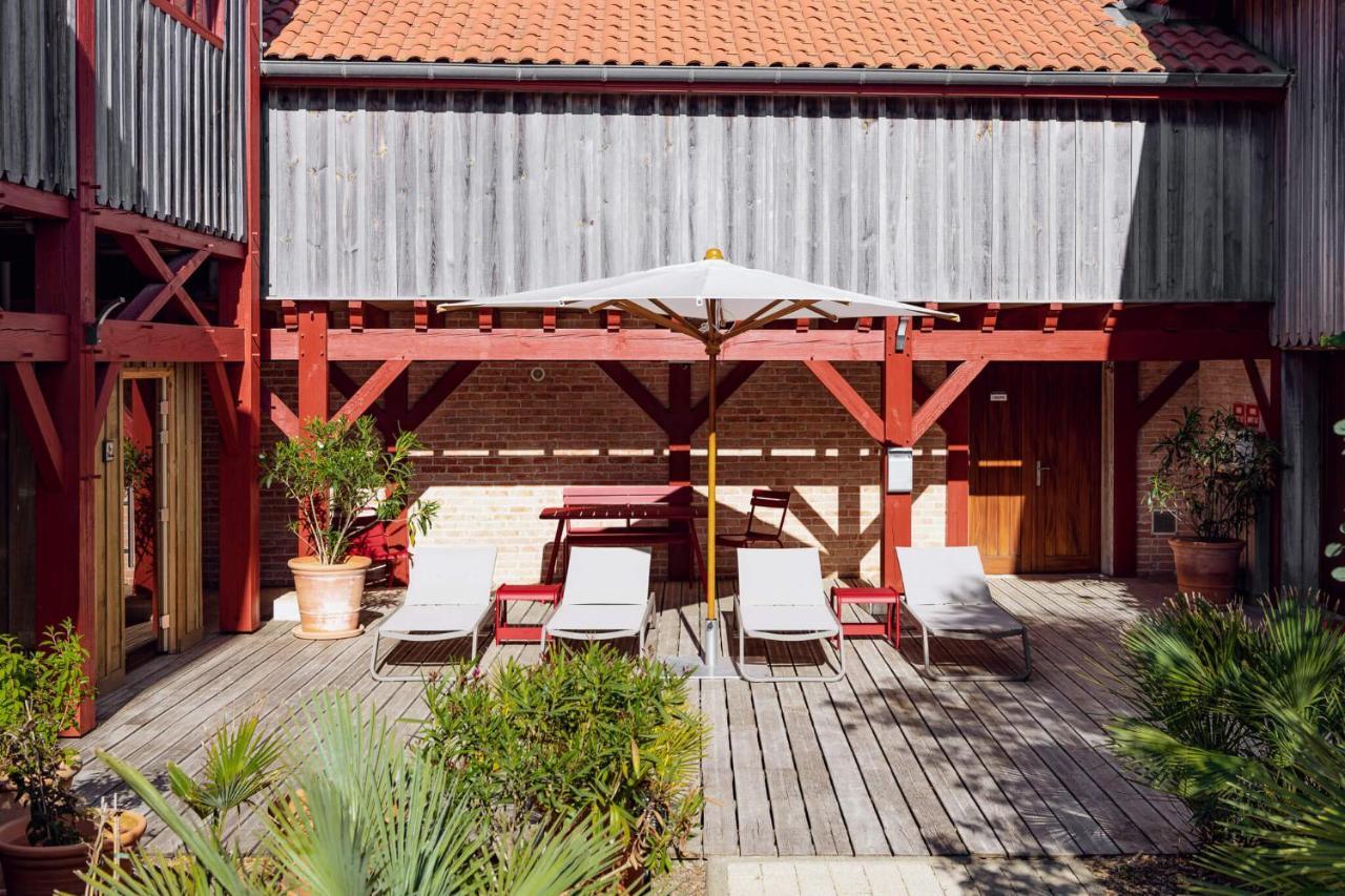 Hotel De La Plage Contis-les-Bains Eksteriør billede
