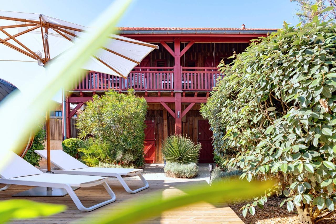Hotel De La Plage Contis-les-Bains Eksteriør billede